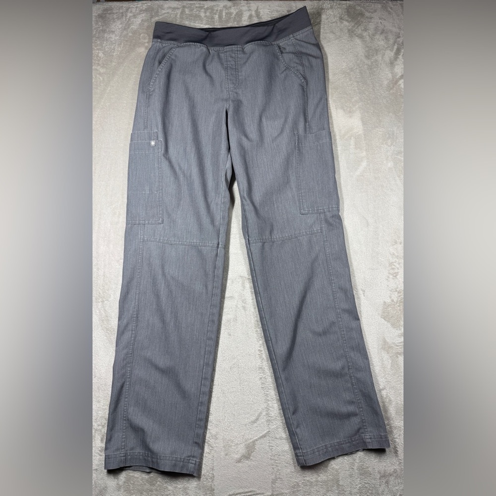 Figs Technical Collection Men’s Axim Cargo Grey Scrubs Pants Size Medium
